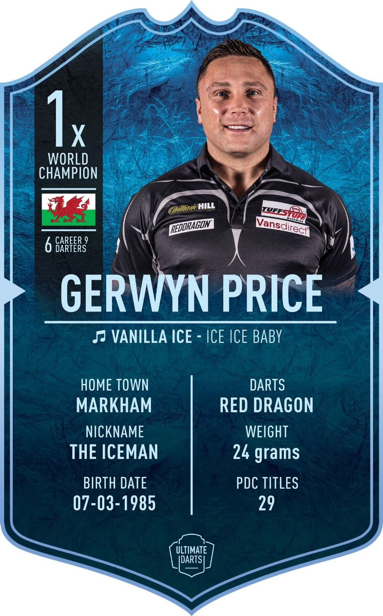 Ultimate Card Gerwyn Price 37x25 cm