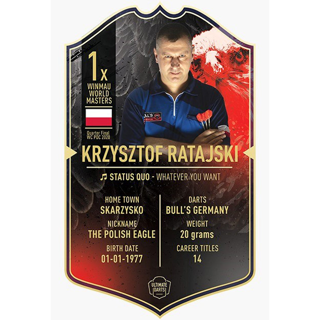 Ultimate Card Krzysztof Ratajski 37x25 cm