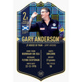 Ultimate Card Gary Anderson 37x25 cm