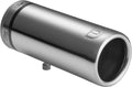uitlaatsierstuk rond 30-40 mm 10 cm RVS zilver