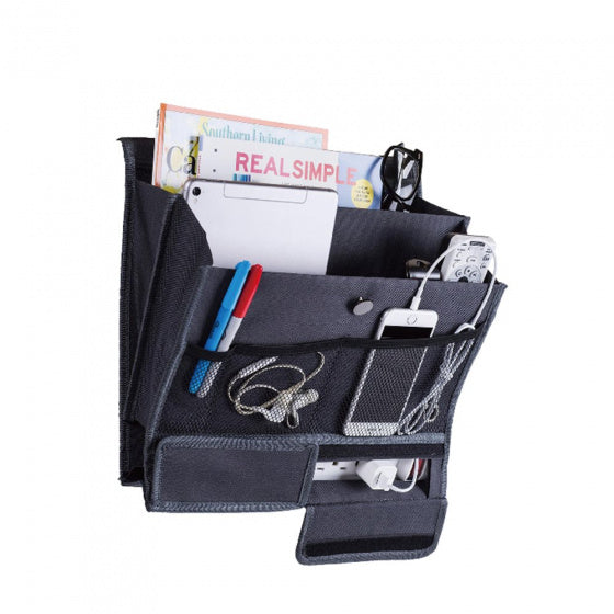 hangende organiser 37 x 21 cm polyester blauw