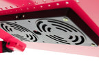 laptopstandaard 42 x 26 cm ABS/aluminium roze