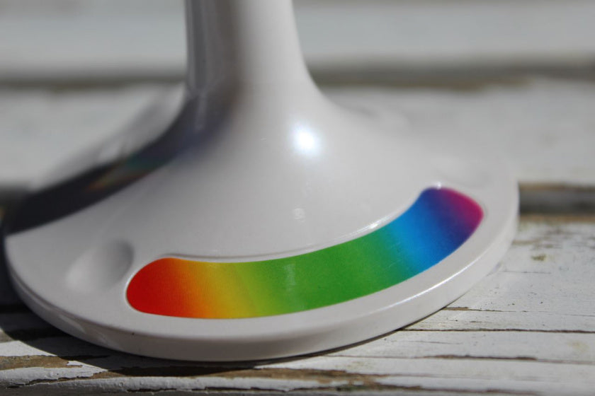Love Lamp moodlight led wijnglas 17 x 7 cm wit