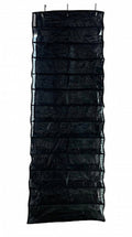 schoenenorganizer 150 x 56 cm PVC zwart