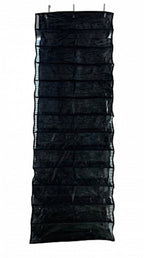 schoenenorganizer 150 x 56 cm PVC zwart