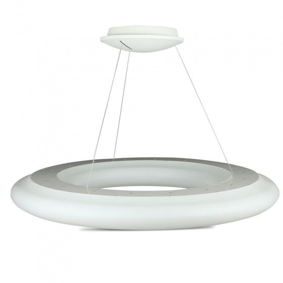 V-tac Hanglamp VT-7910 led 91 cm 6300 lm 105W 3000K staal wit