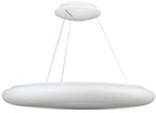 V-tac Hanglamp VT-7910 led 91 cm 6300 lm 105W 3000K staal wit