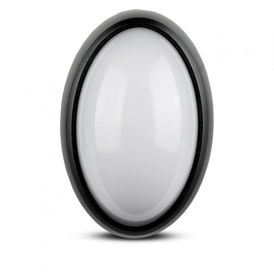 wandlamp VT-8014 polycarbonaat 560lm 8W 6400K zwart