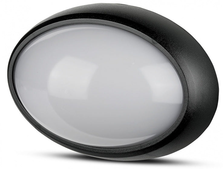 wandlamp VT-8014 polycarbonaat 560lm 8W 6400K zwart