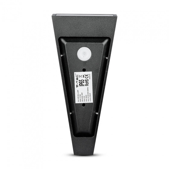 wandlamp VT-826 6W led 20 cm 4000K 660lm aluminium zwart