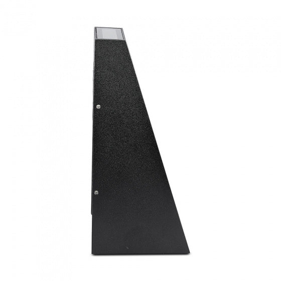 wandlamp VT-826 6W led 20 cm 4000K 660lm aluminium zwart