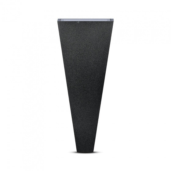 wandlamp VT-826 6W led 20 cm 4000K 660lm aluminium zwart