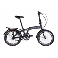 Onyx 20" vouwfiets, 3 speed versnellingen. zwart mat. aluminium frame. velgrem voor en achter