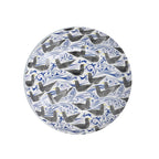 V&a Schaal Seagulls 20 cm porselein wit