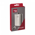 Vacu vin heupfles rvs | 2 stuks