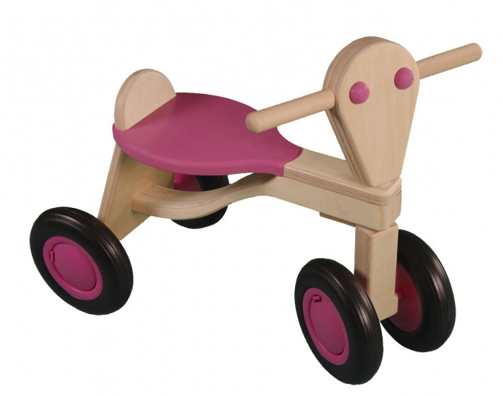 loopfiets berken junior roze