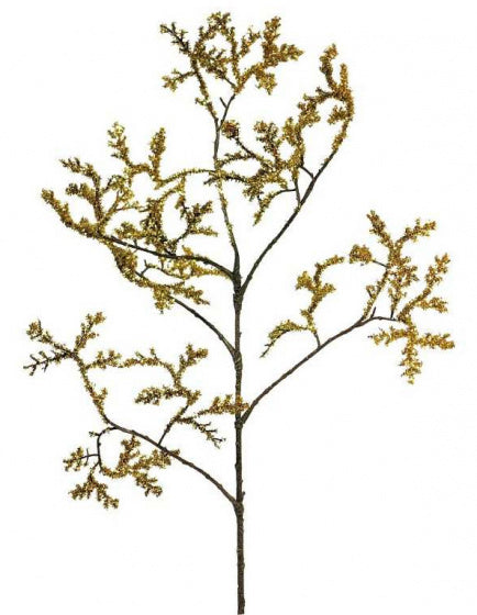 kunstplant Giilded 89 cm zijde goud/bruin