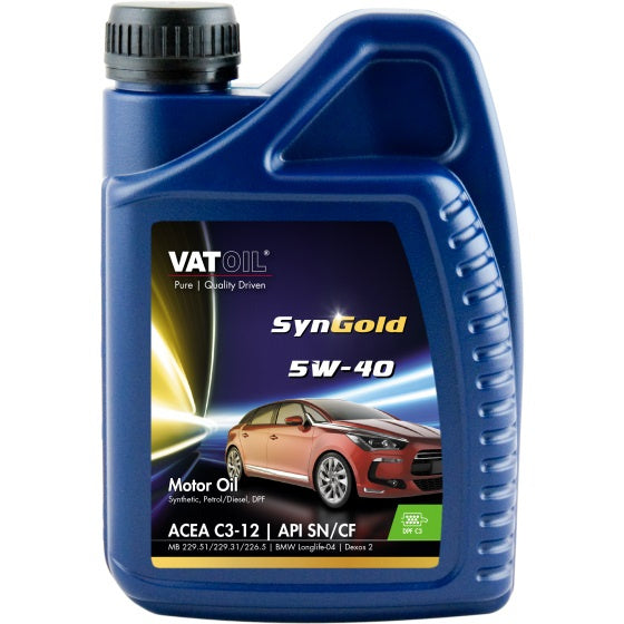 Vatoil syngold 5w-40 1ltr - motor olie
