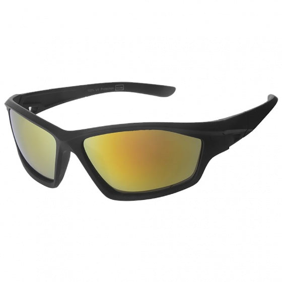 sportzonnebril A70149 14,5 cm zwart/geel