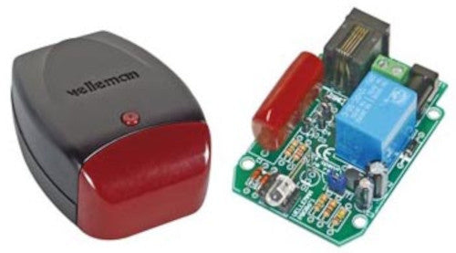 detector telefoonmelding led 12V 0,1A 8 cm grijs
