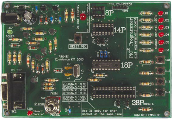 microcontroller 145 x 100 mm 12V DC 8P/14P/18P/28P