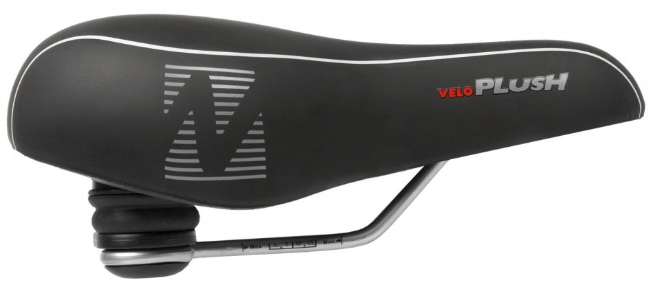 Velo Zadel Plush Memory Foam Unisex Zwart