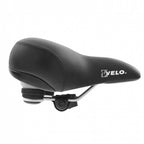 Velo safety zadel city 265x240mm zwart op kaart