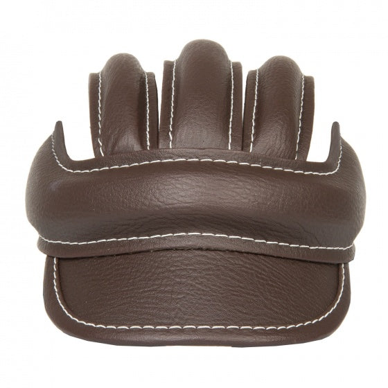 helm crash cap retro bruin maat 58-61 cm