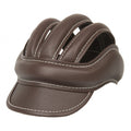 helm crash cap retro bruin maat 58-61 cm