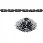Ventura power 7 speed set of chain and cassette