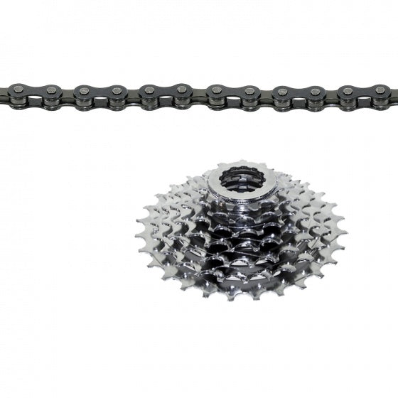 Ventura power 7 speed set of chain and cassette