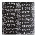 kaftpapier wiskunde junior 50 x 500 cm zwart/wit