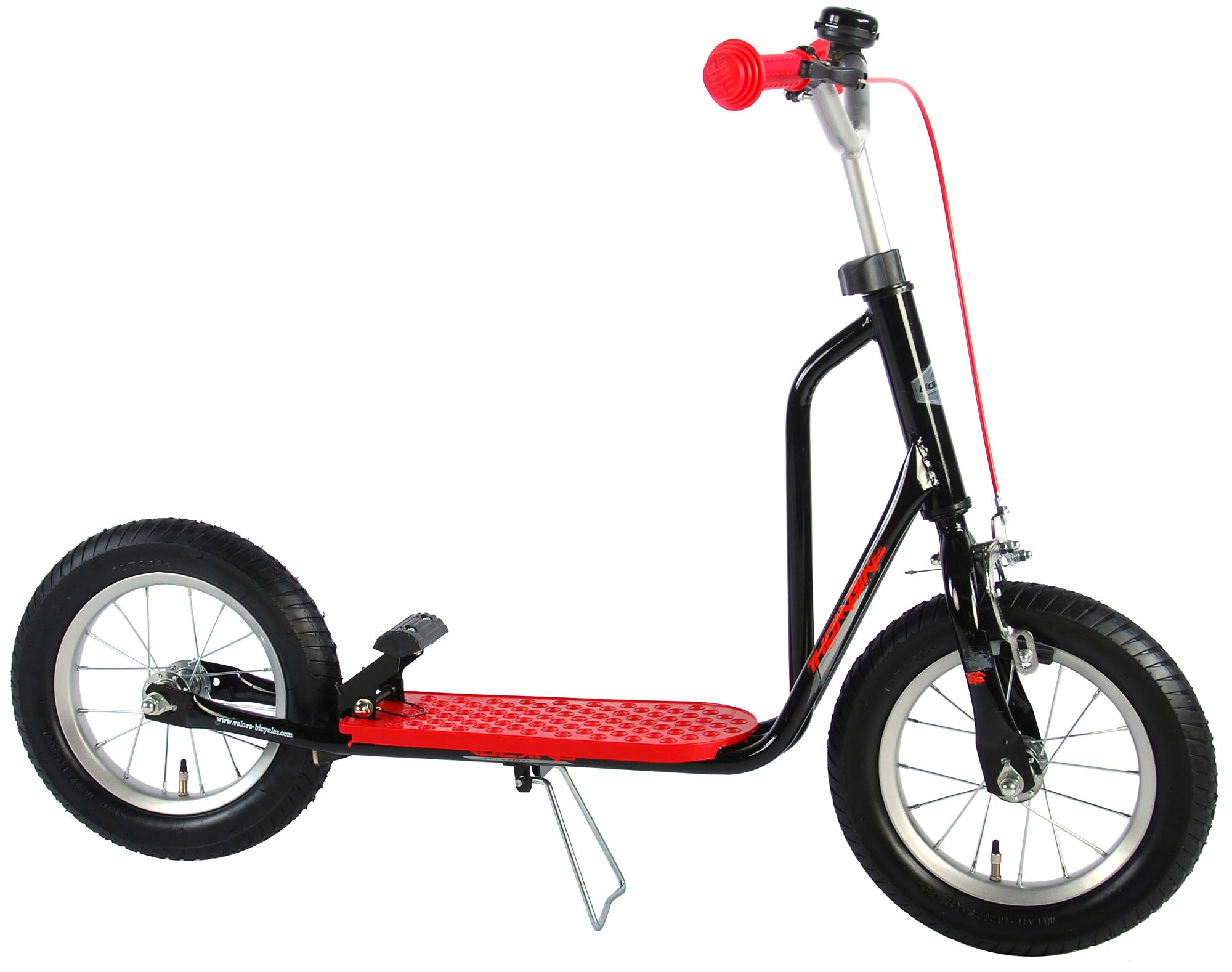 volare street step 12 inch rood zwart