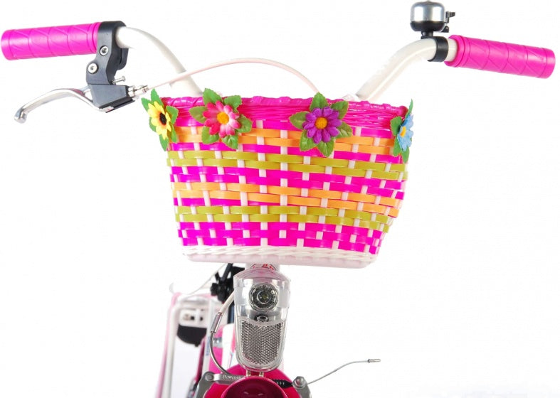 volare 20 inch fiets ashley wit roze 82006