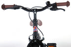 Volare Black Cruiser 16 Inch 25,4 cm Jongens Knijprem Matzwart
