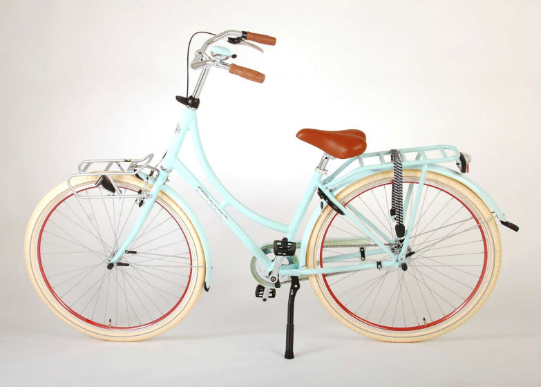 Volare Oma Classic Meisjesfiets - Tiener - 48 cm - lage zadelstand - Licht Blauw