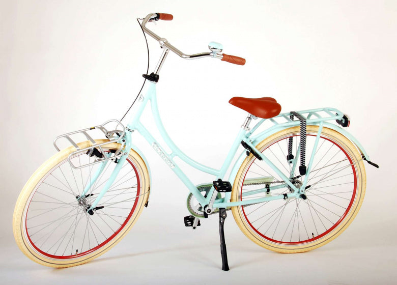 Classic Oma 28 Inch 45 cm Dames Terugtraprem Lichtblauw