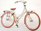 Volare Oma Classic Meisjesfiets - Tiener - 45 cm - lage zadelstand - Mat Zand