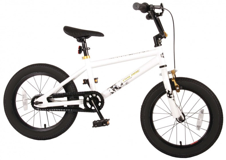 Volare Cool Rider 16 Inch 25,4 cm Jongens Terugtraprem Wit