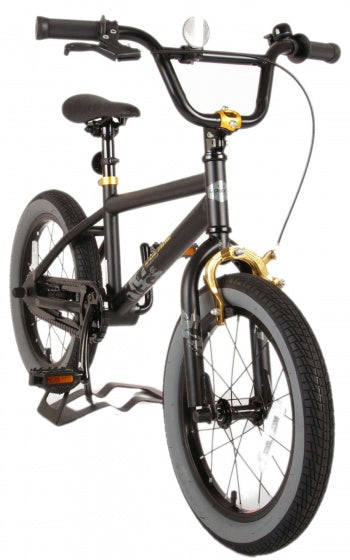 cool rider 16 inch 25,4 cm jongens terugtraprem zwart