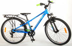 cross 24 inch 31,75 cm jongens 6v v-brakes blauw
