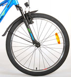 cross 24 inch 31,75 cm jongens 6v v-brakes blauw