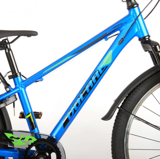 cross 24 inch 31,75 cm jongens 6v v-brakes blauw