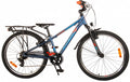 cross 24 inch 31,75 cm jongens 6v v-brakes donkerblauw/oranje