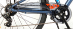 cross 24 inch 31,75 cm jongens 6v v-brakes donkerblauw/oranje