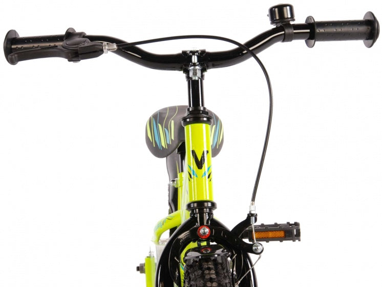 electric 12 inch 21,5 cm jongens terugtraprem groen