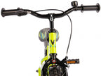 electric 12 inch 21,5 cm jongens terugtraprem groen