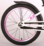 Volare Glamour Kinderfiets - Meisjes - 18 inch - Parelmoer Roze - Prime Collection