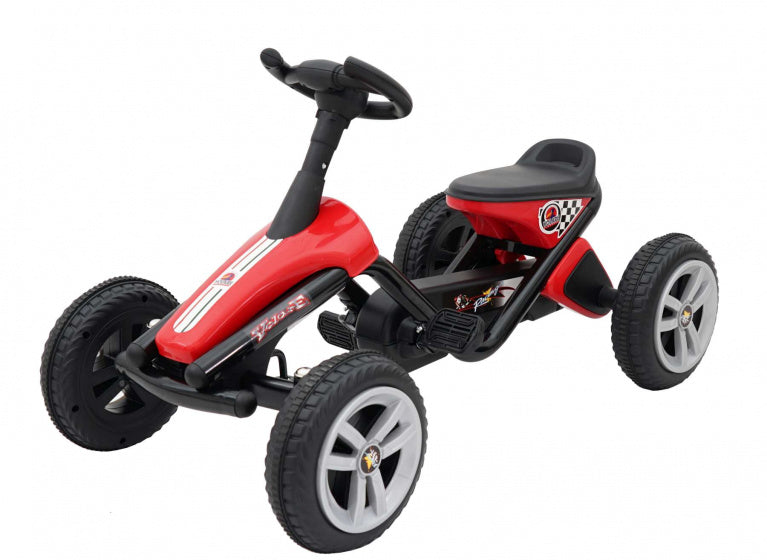 gocart 10 inch junior rood zwart