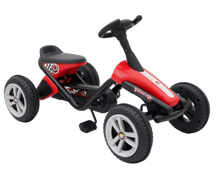 gocart 10 inch junior rood zwart